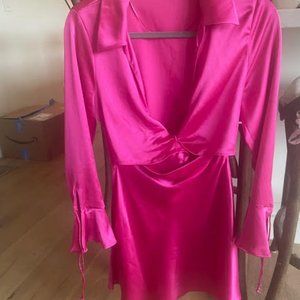 Zara Satin Dress -Like New